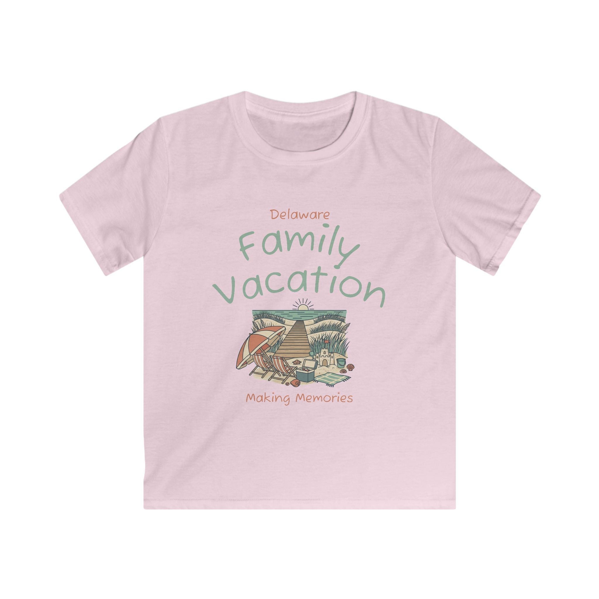 Delaware Family Vacation Kids Tee
