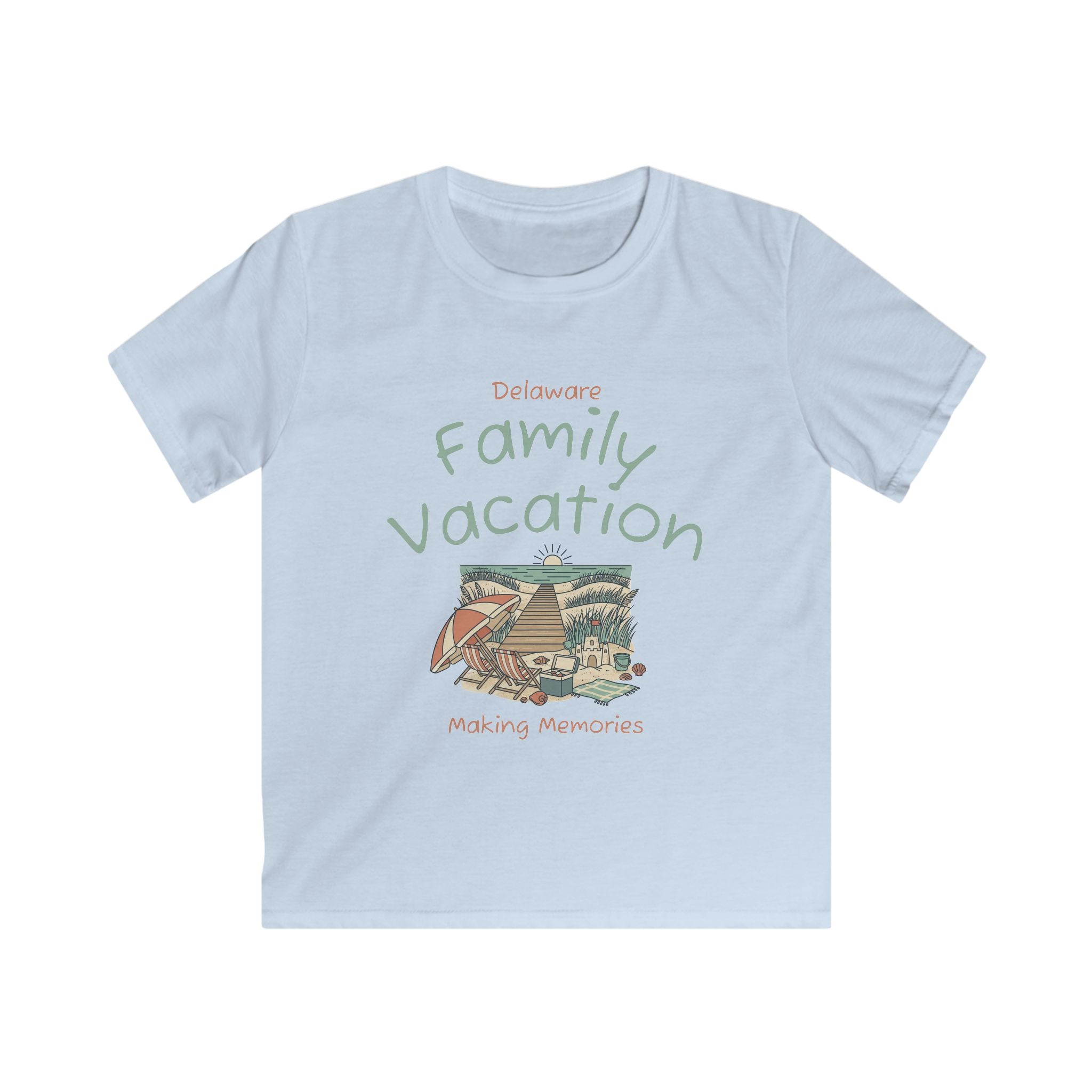 Delaware Family Vacation Kids Tee