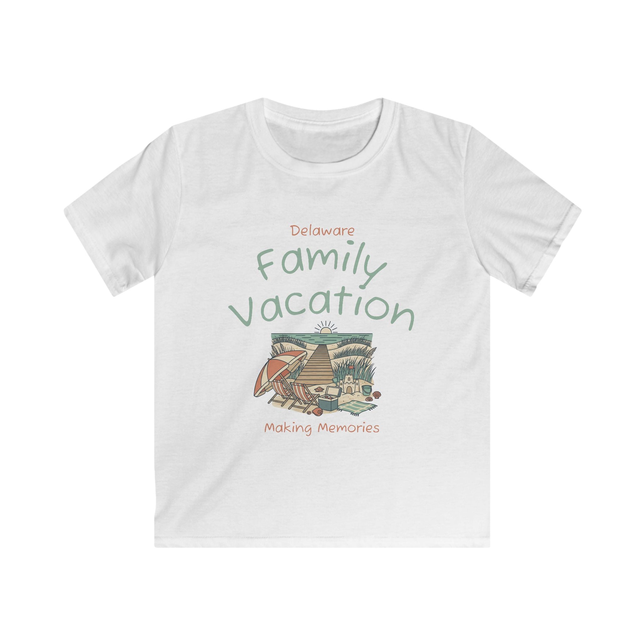 Delaware Family Vacation Kids Tee