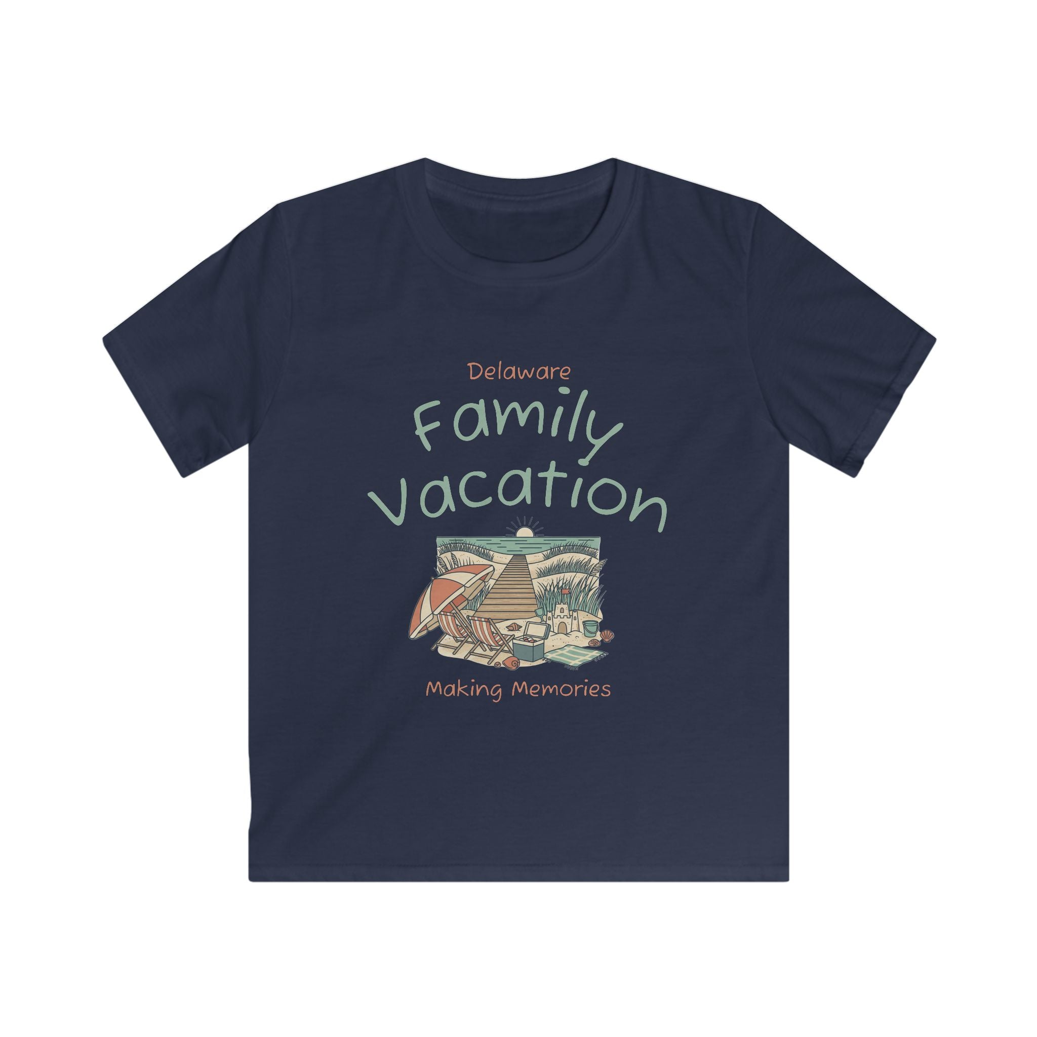 Delaware Family Vacation Kids Tee