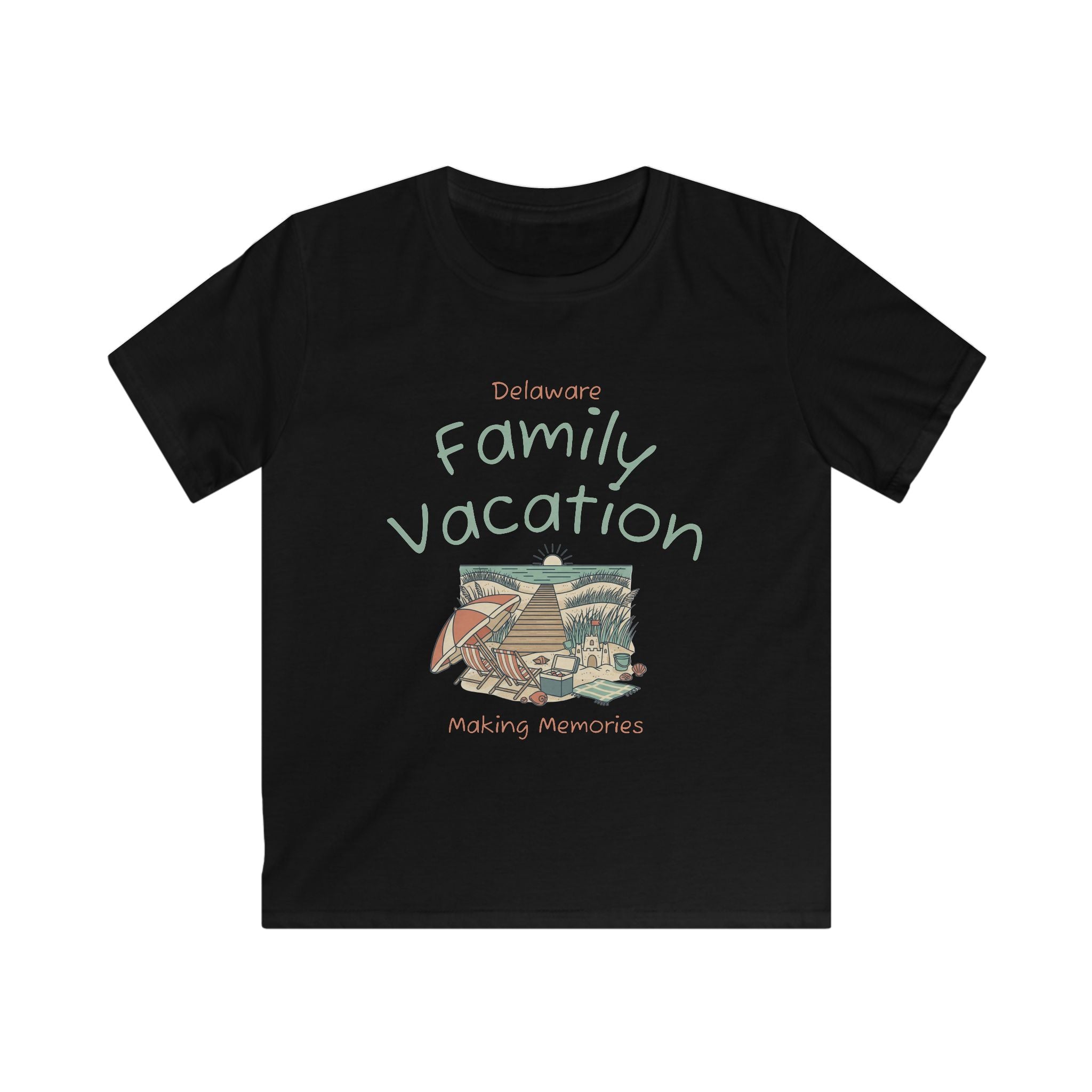 Delaware Family Vacation Kids Tee
