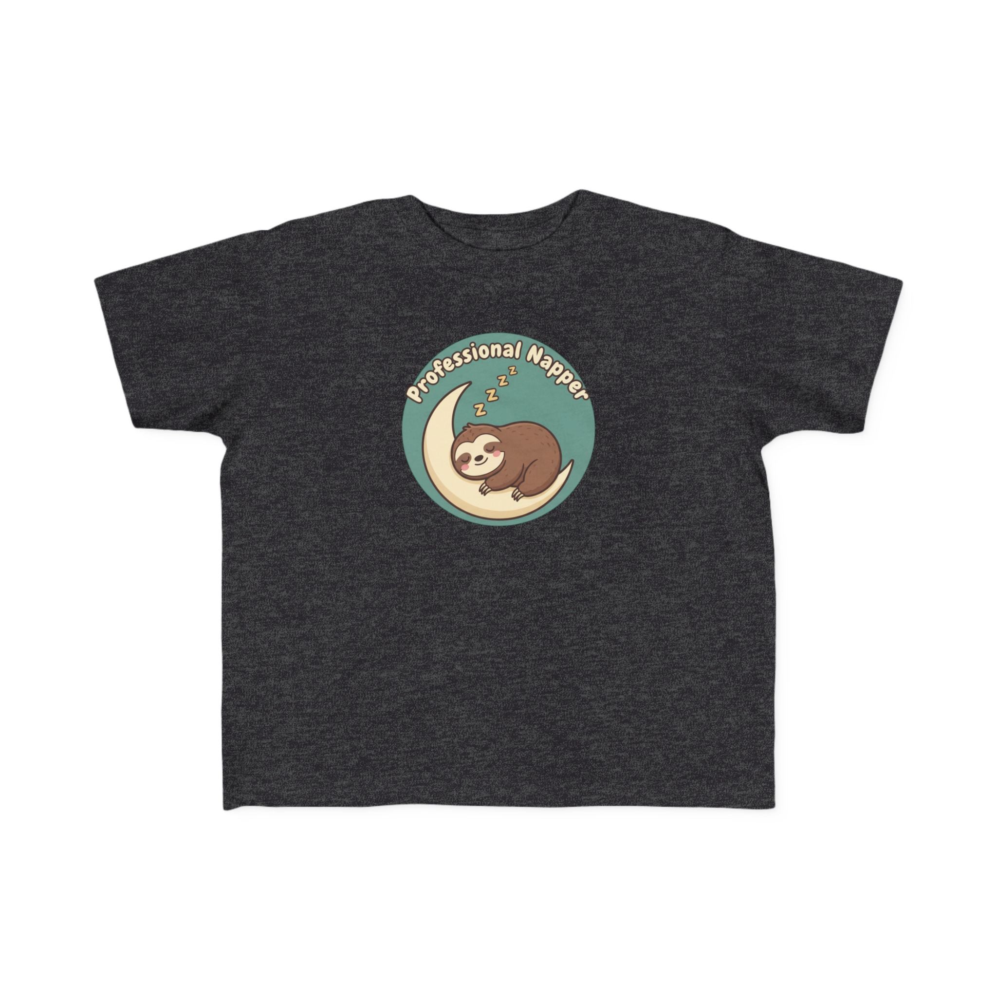 Professional Napper Toddler Tee — Cute Sloth Sleep Shirt for Kids