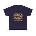 Pandas Love to Roll DnD T-Shirt — Fantasy Pandas Playing DnD Tee