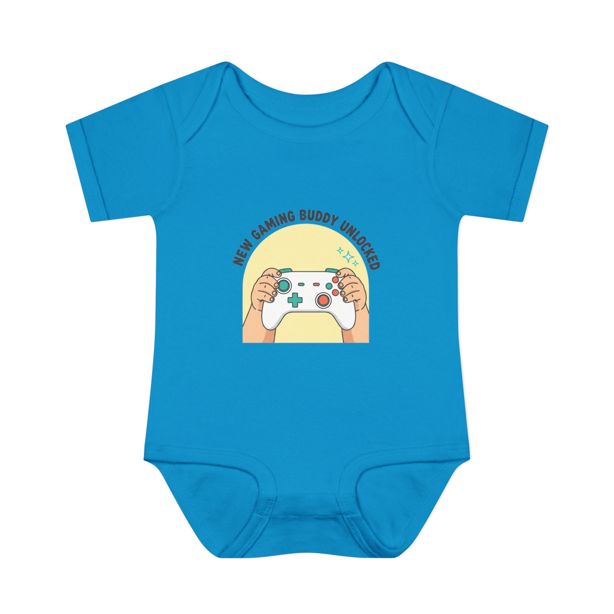 Infant Bodysuit — "New Gaming Buddy Unlocked" Baby Gamer Onesie