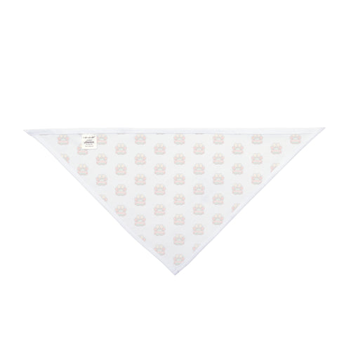 Cute Paw Print Pet Bandana