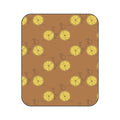 Retro Lemon Bicycle Picnic Blanket