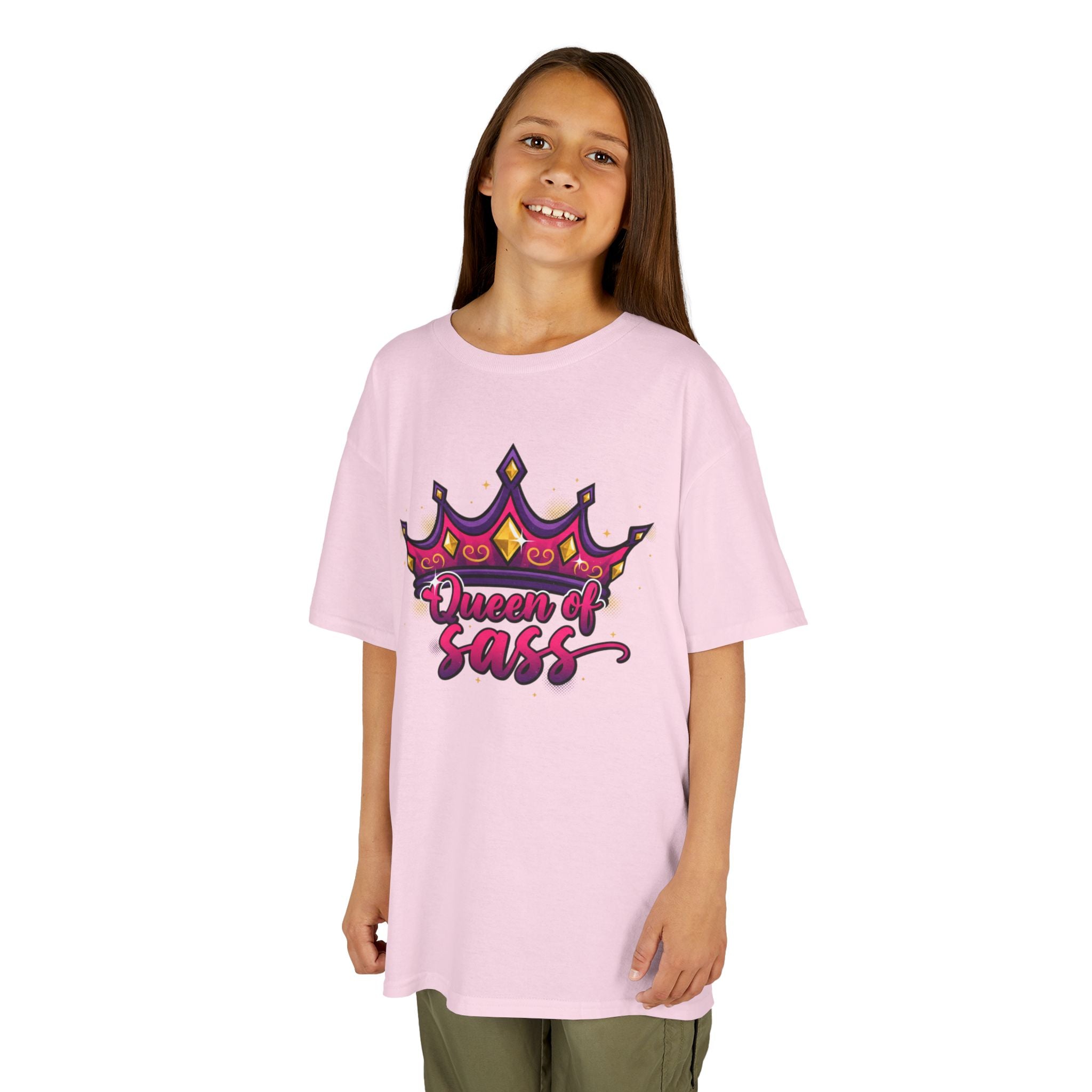 Kids Tee — "Queen of Sass"