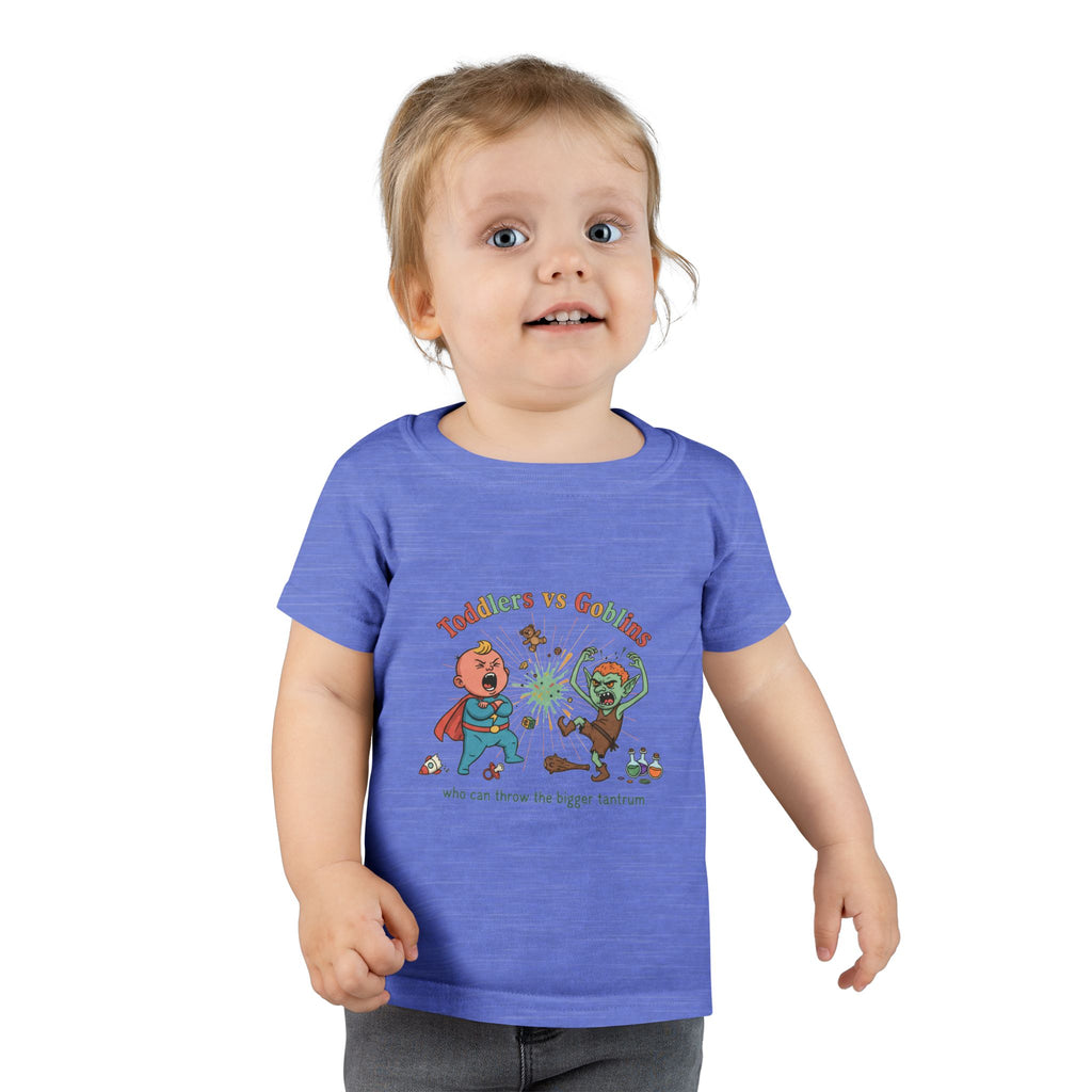 Toddlers vs Goblins Tantrum T-Shirt — Funny Toddler Tee