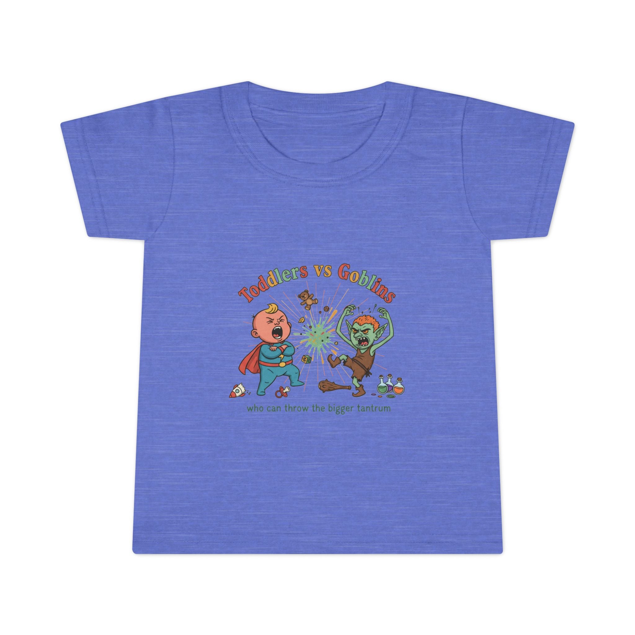 Toddlers vs Goblins Tantrum T-Shirt — Funny Toddler Tee