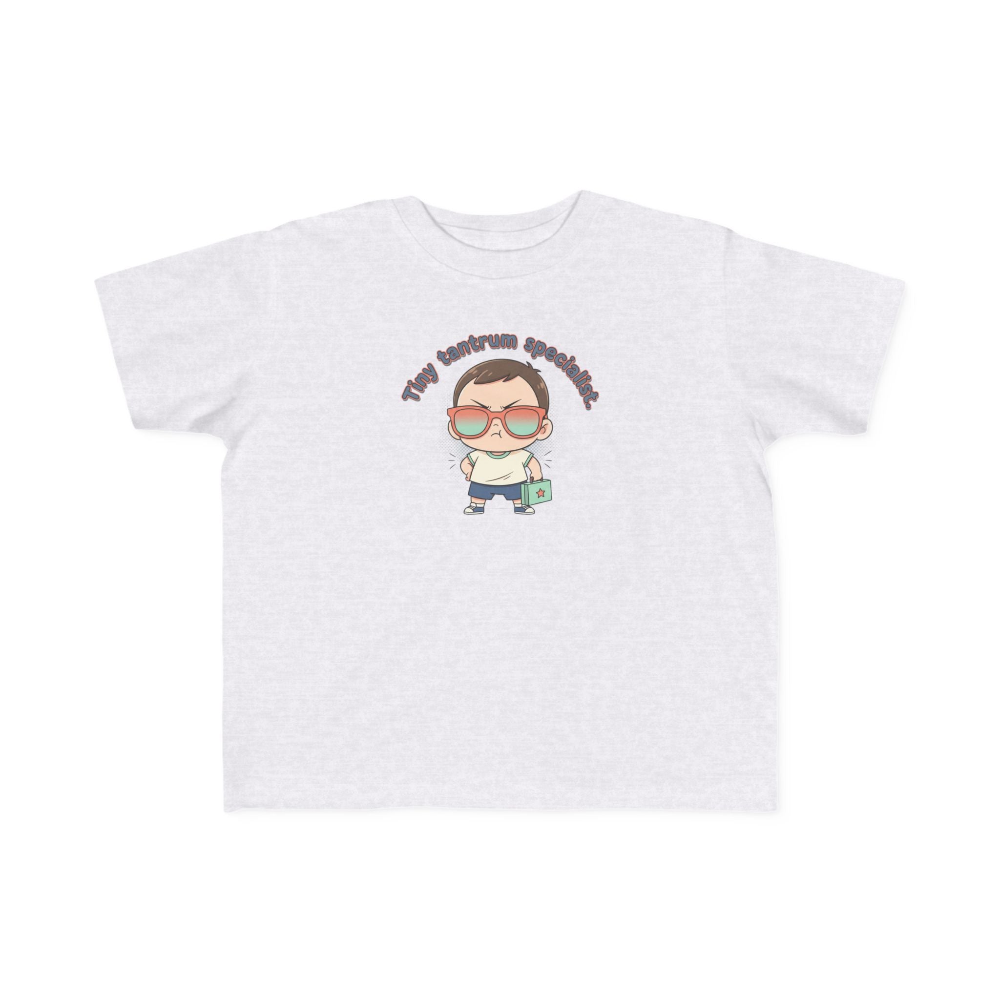 Toddler Tee — 'Bossy Sass' Funny Tantrum Shirt for Little Kids