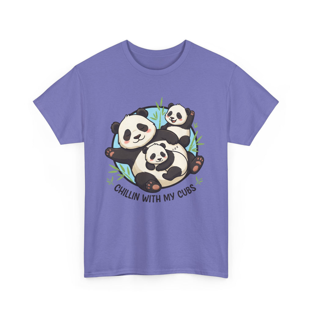 Panda Family 'Chilling with My Cubs' T-Shirt