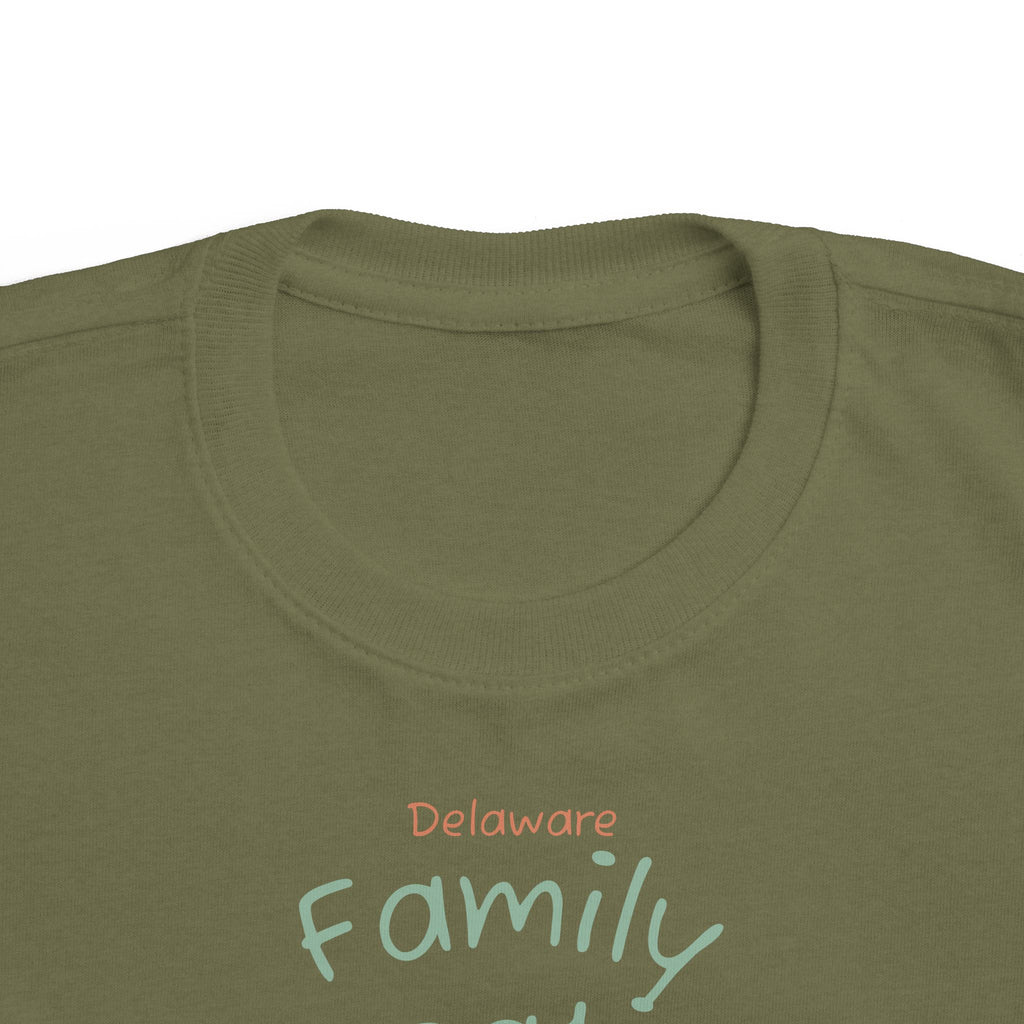 Delaware Family Vacation Toddler Tee