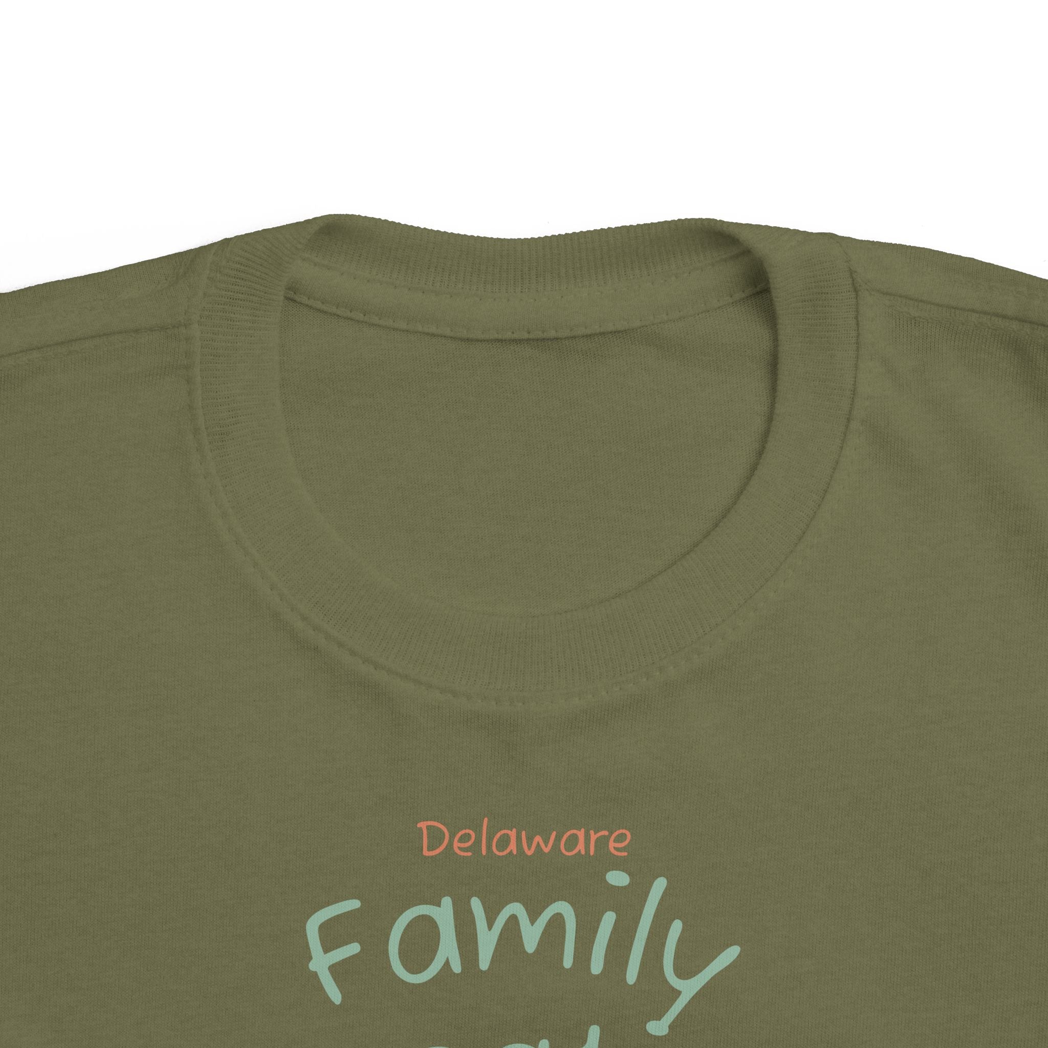 Delaware Family Vacation Toddler Tee