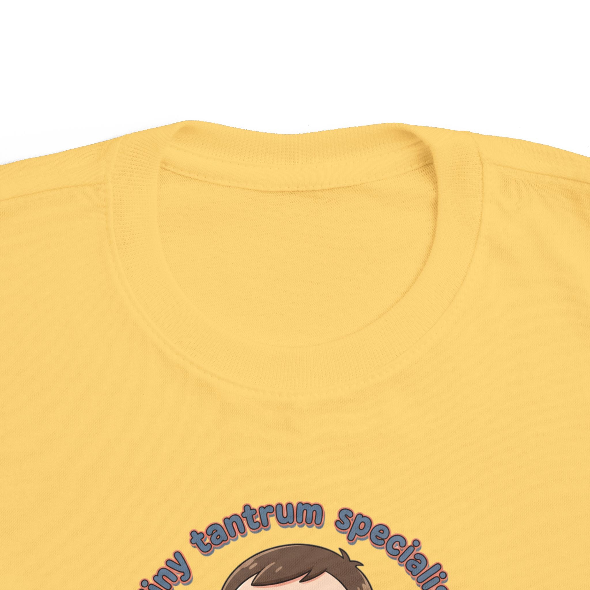 Toddler Tee — 'Bossy Sass' Funny Tantrum Shirt for Little Kids