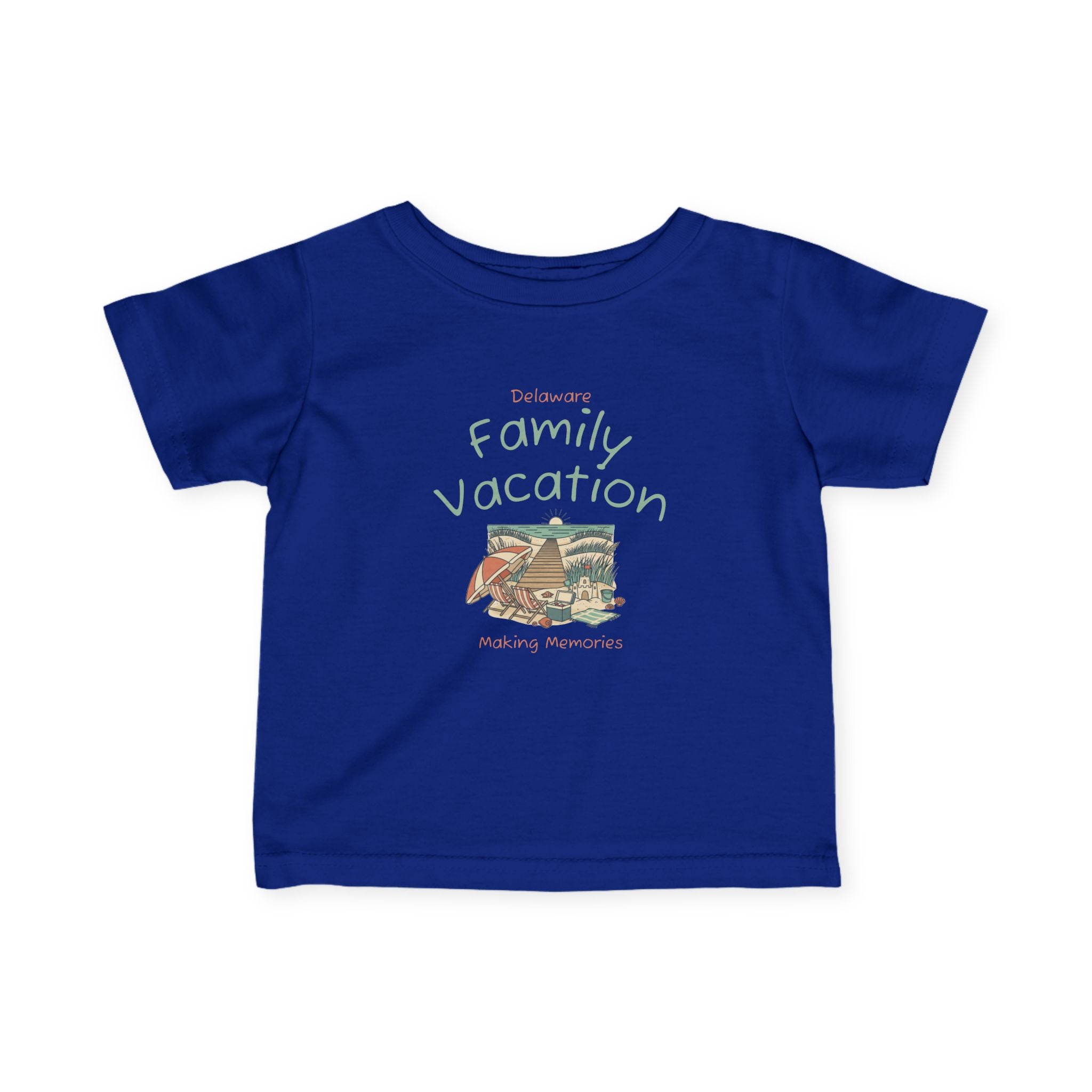 Delaware Family Vacation Infant Tee