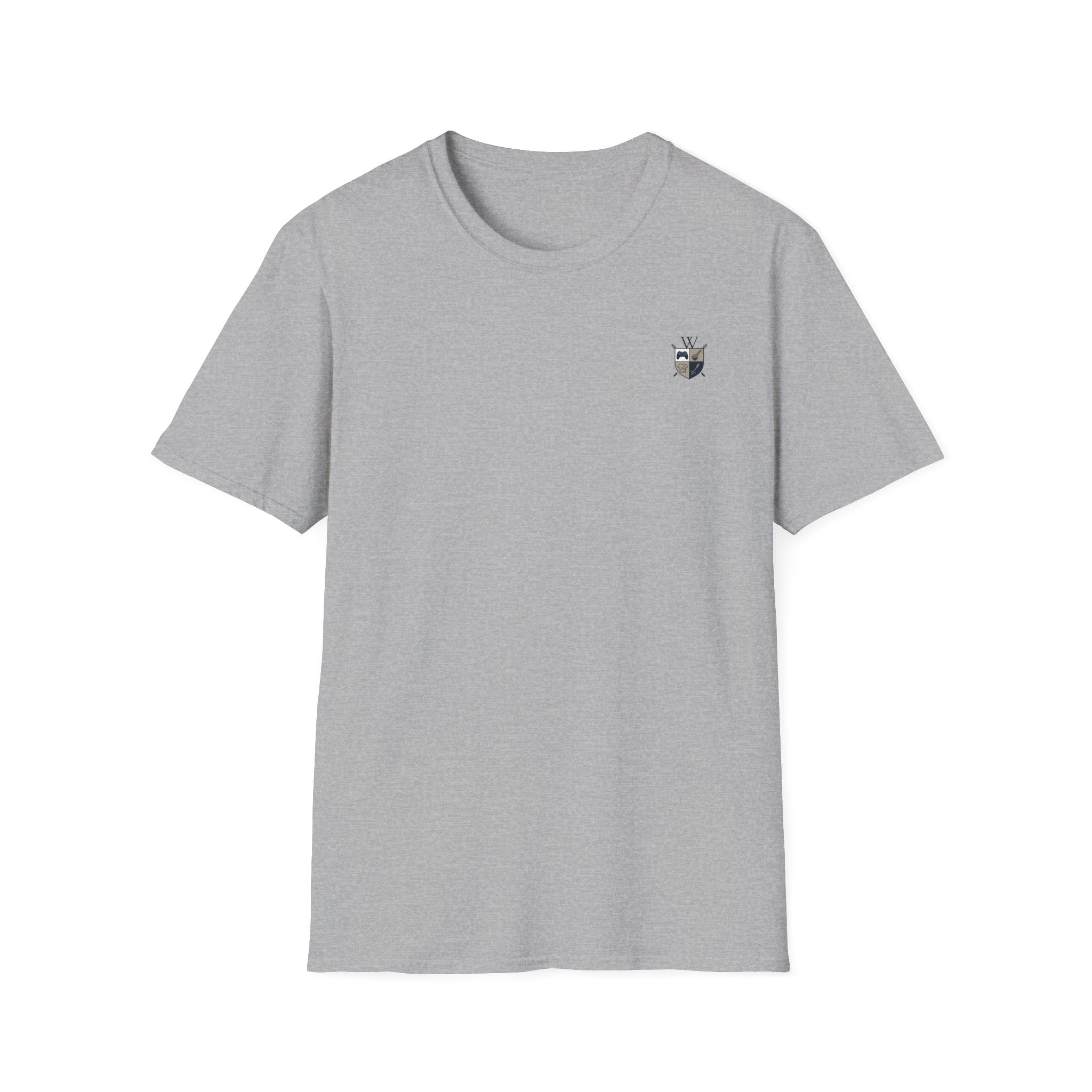 Motherhood Badge T-Shirt — "Motherhood: Fueled by Love, Coffee & Wine" Graphic Tee