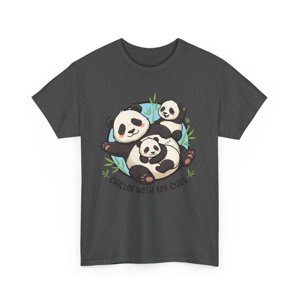 Panda Family 'Chilling with My Cubs' T-Shirt