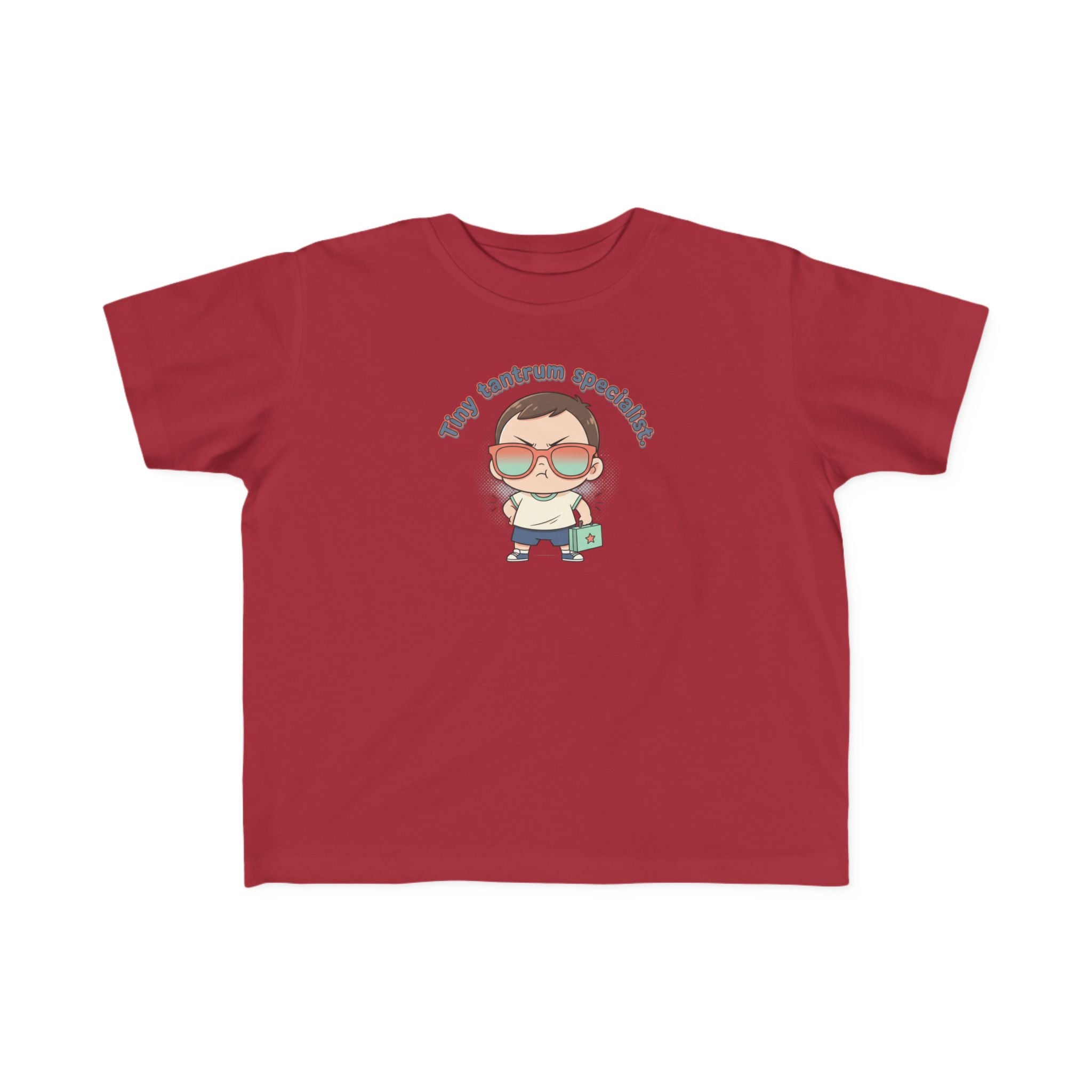 Toddler Tee — 'Bossy Sass' Funny Tantrum Shirt for Little Kids