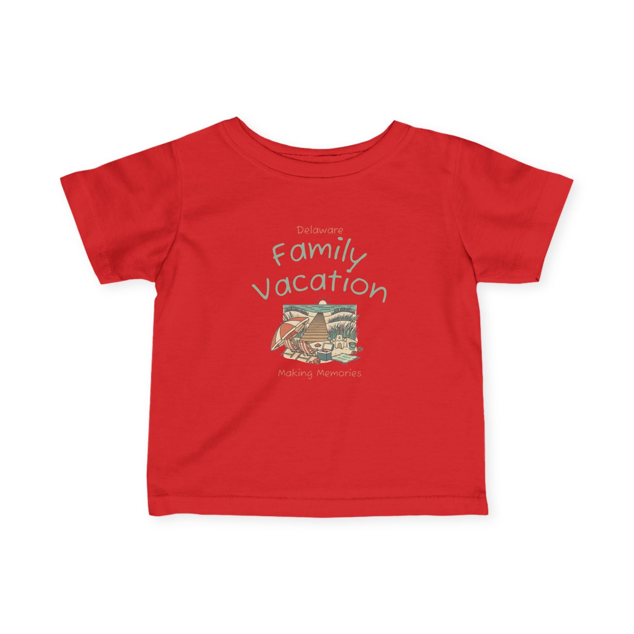 Delaware Family Vacation Infant Tee