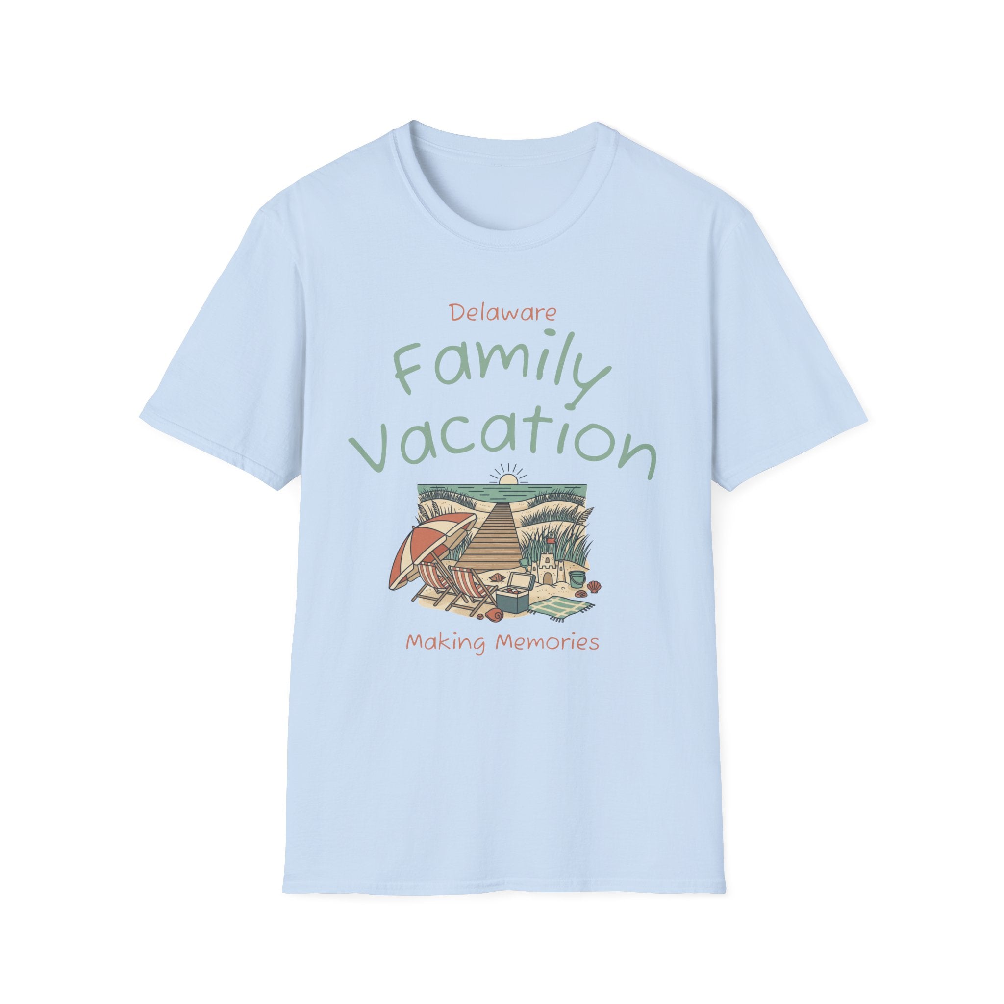 Delaware Family Beach Vacation T-Shirt