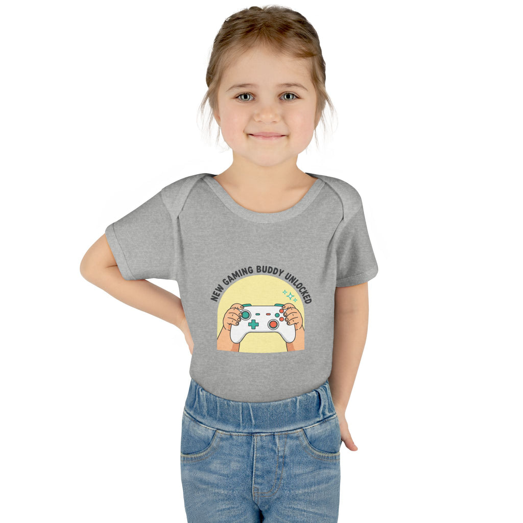Infant Bodysuit — "New Gaming Buddy Unlocked" Baby Gamer Onesie