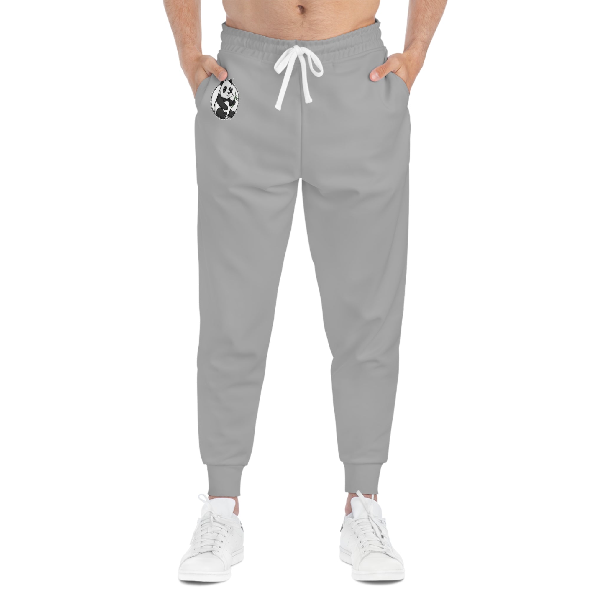Panda Joggers – Gray Comfort Sweatpants