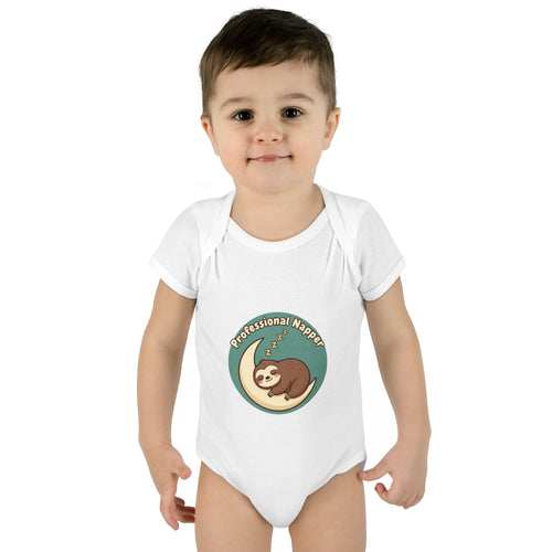"Professional Napper" Cute Sloth Onesie