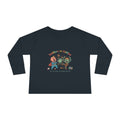 Toddlers vs Goblins Toddler Long Sleeve Tee — "Who Can Throw the Bigger Tantrums"