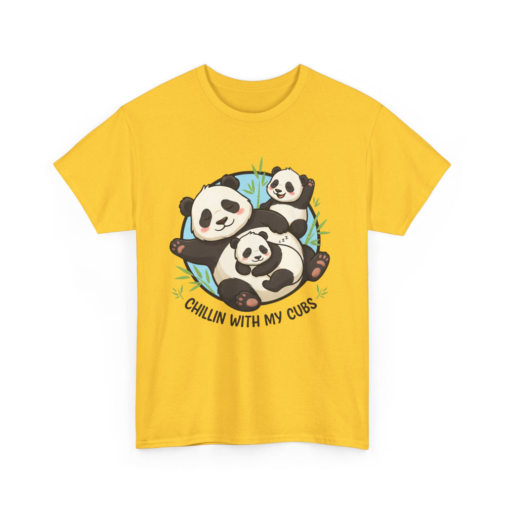 Panda Family 'Chilling with My Cubs' T-Shirt