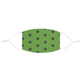 D20 Dice Green Reusable Cotton Protective Mask