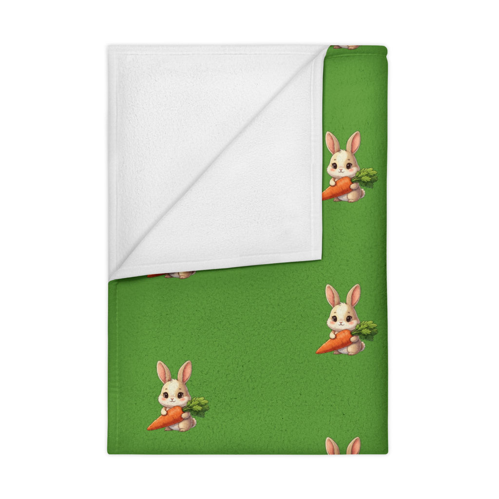 Toddler Blanket — Cute Tiny Bunny