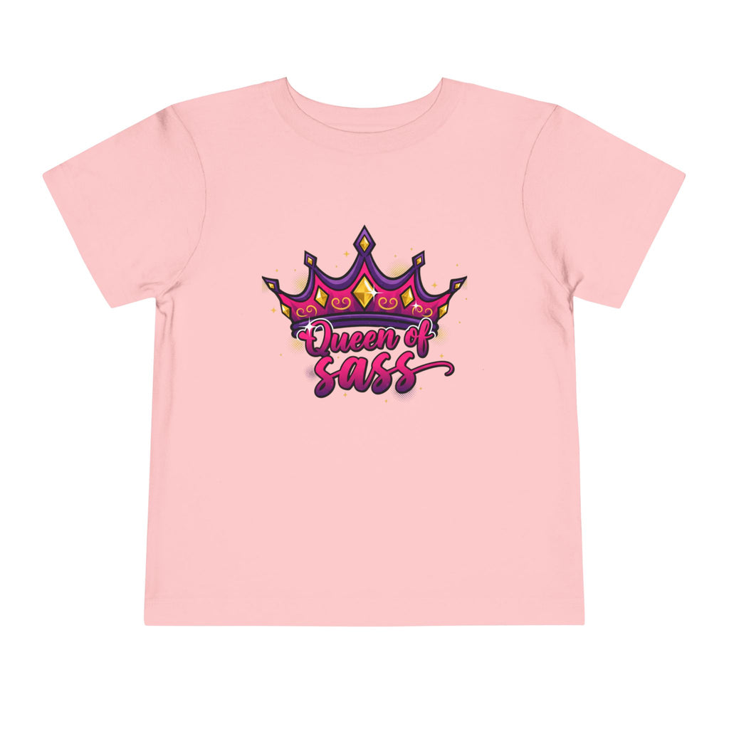 Toddler Tee — "Queen of Sass"