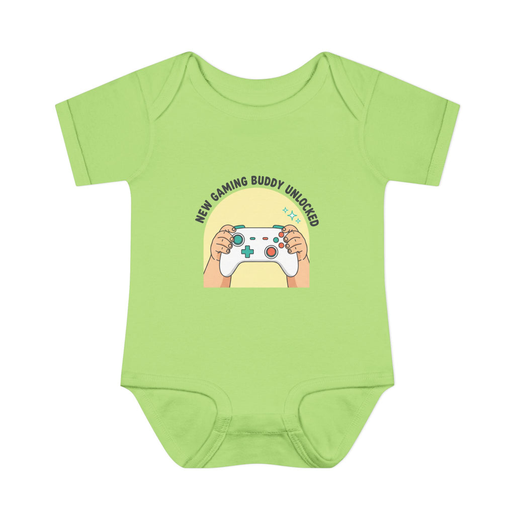 Infant Bodysuit — "New Gaming Buddy Unlocked" Baby Gamer Onesie