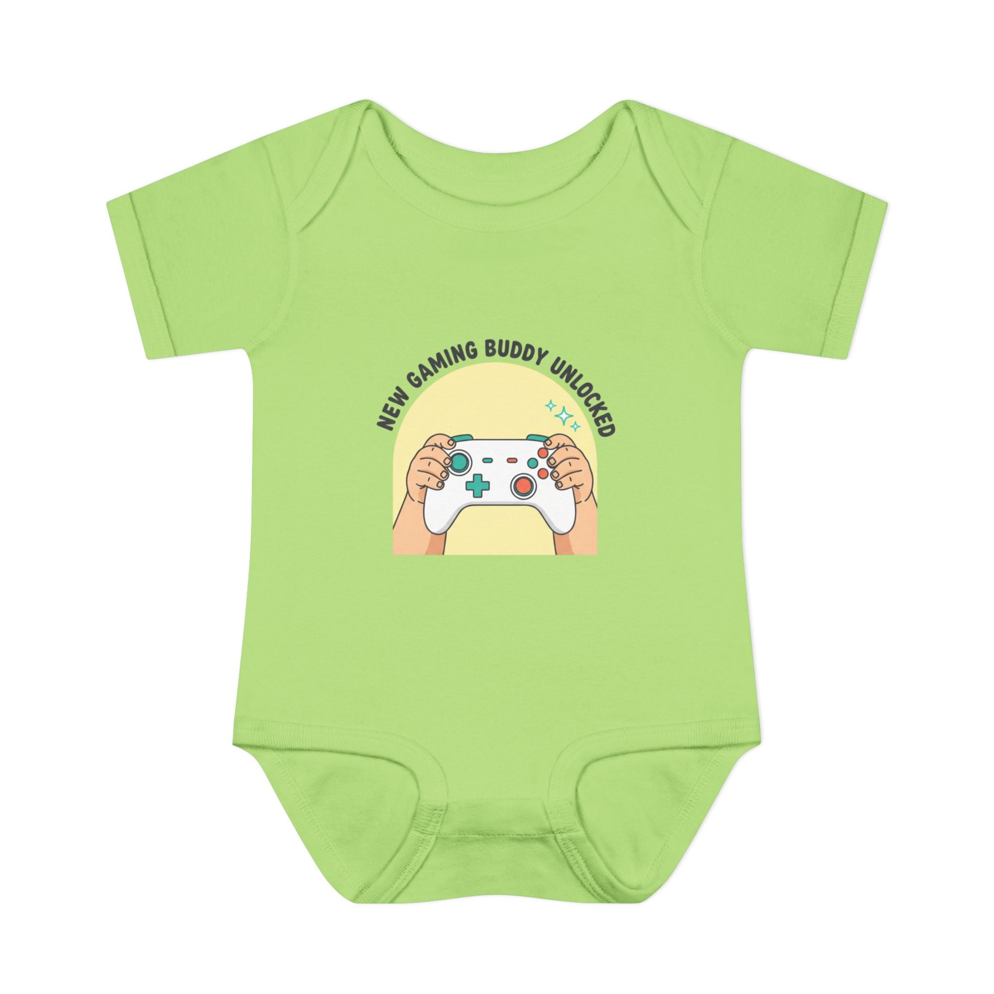 Infant Bodysuit — "New Gaming Buddy Unlocked" Baby Gamer Onesie