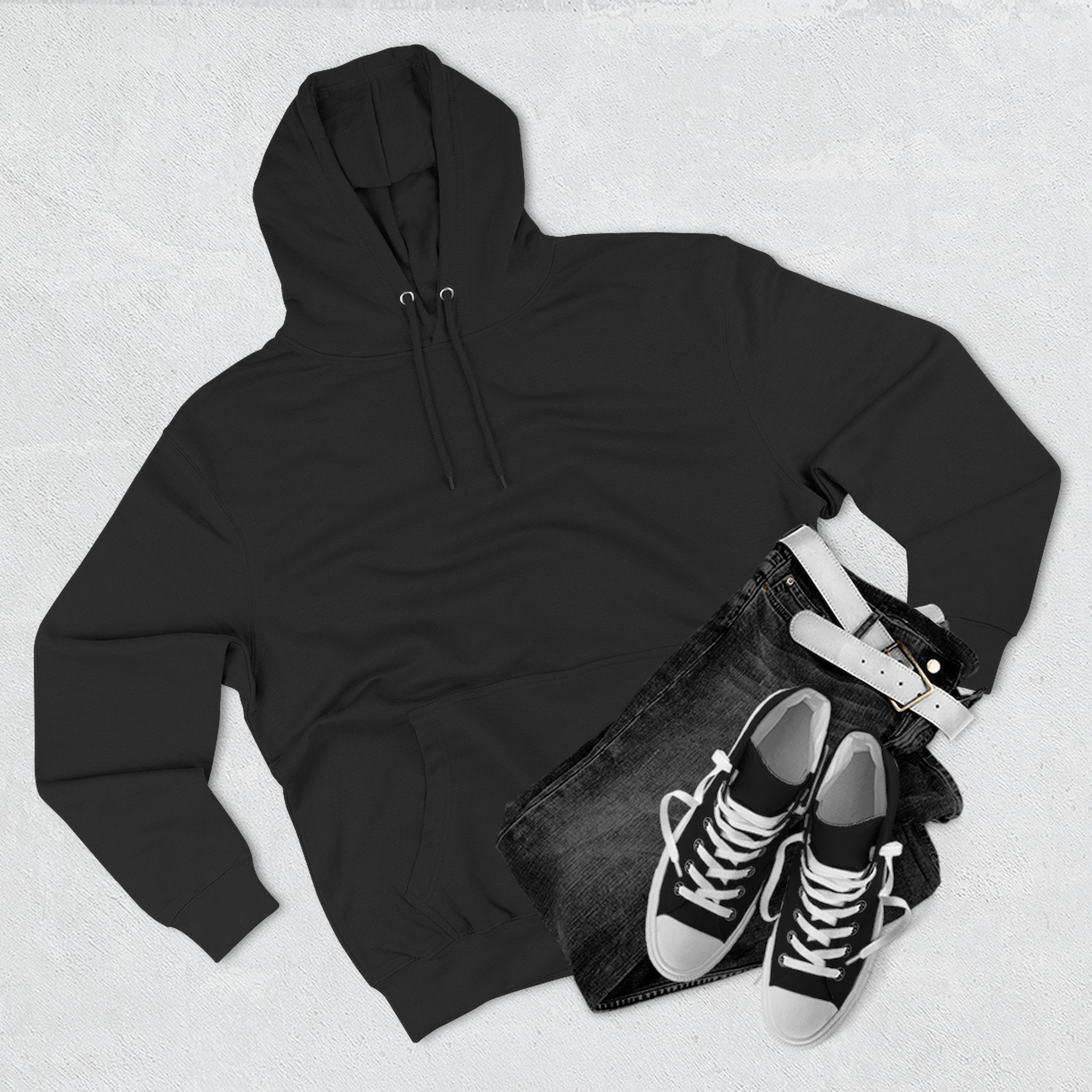 Hoodie — “We Rollin in da Hood” Grim Reaper D20 Gamer Pullover