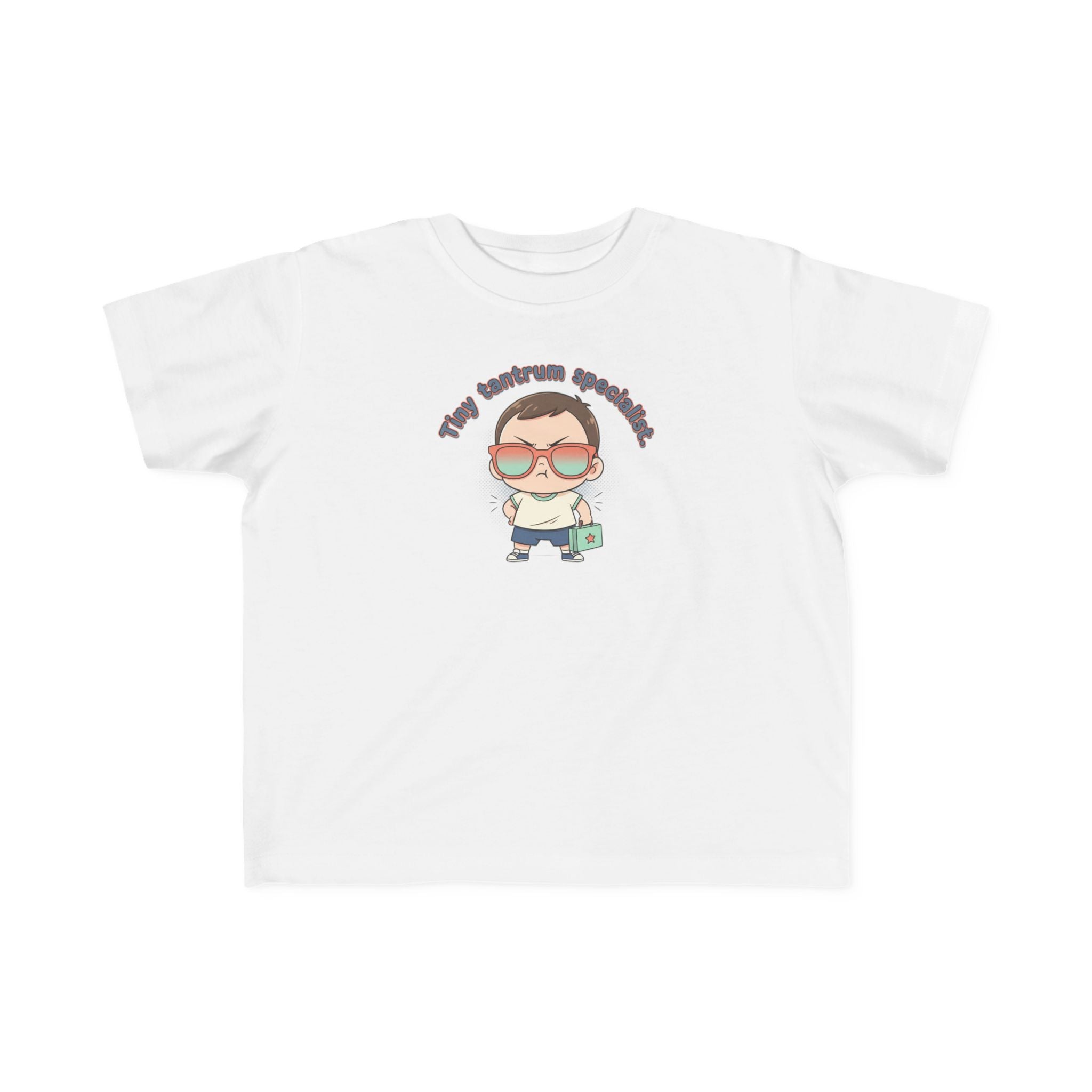 Toddler Tee — 'Bossy Sass' Funny Tantrum Shirt for Little Kids