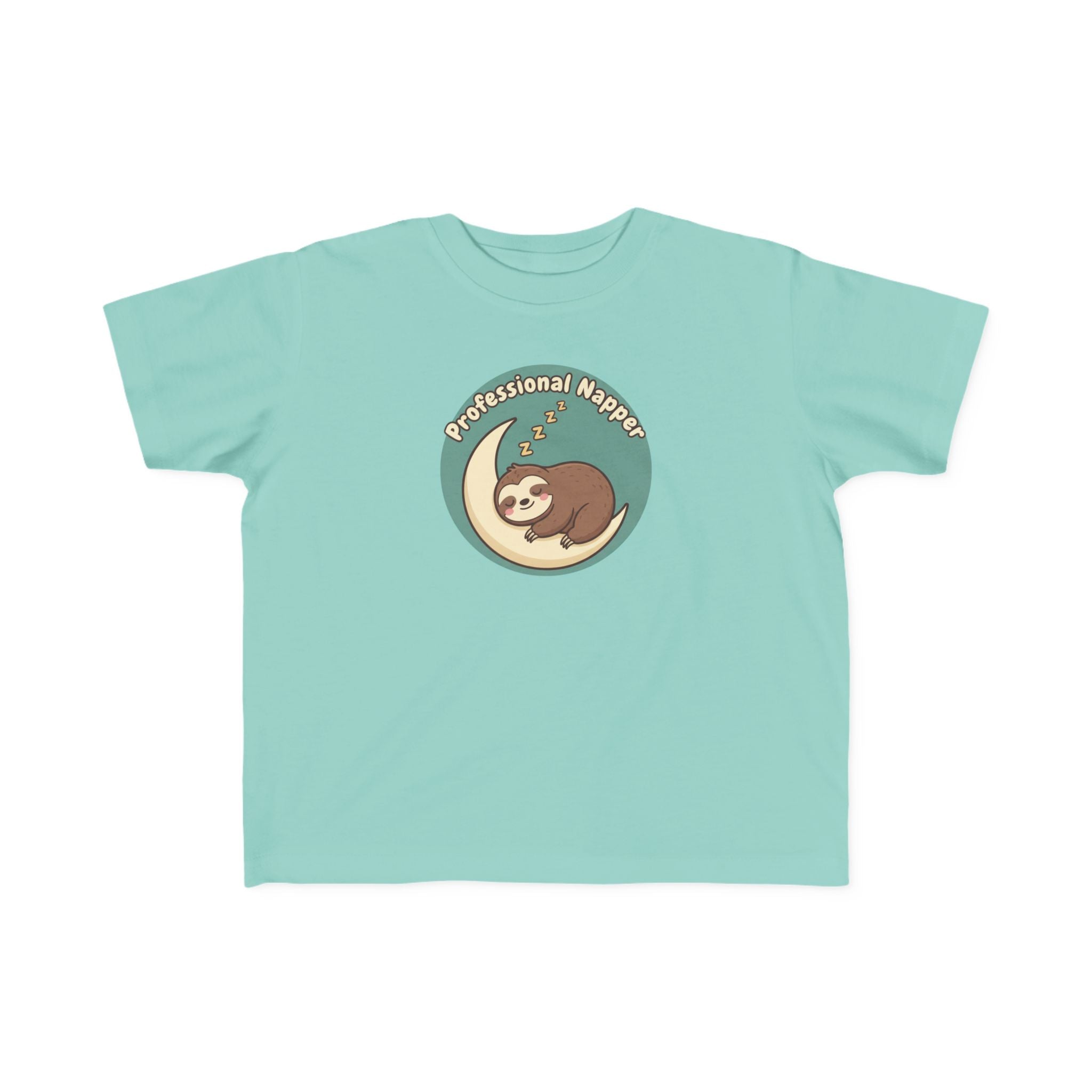 Professional Napper Toddler Tee — Cute Sloth Sleep Shirt for Kids