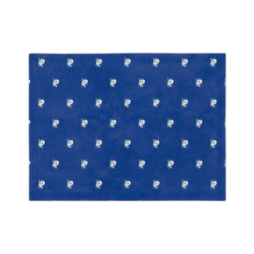 Baby Beluga Whale Velveteen Microfiber Blanket — Cozy Infant Throw