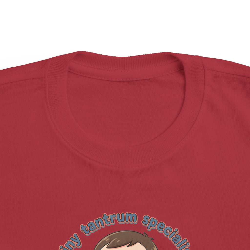 Toddler Tee — 'Bossy Sass' Funny Tantrum Shirt for Little Kids