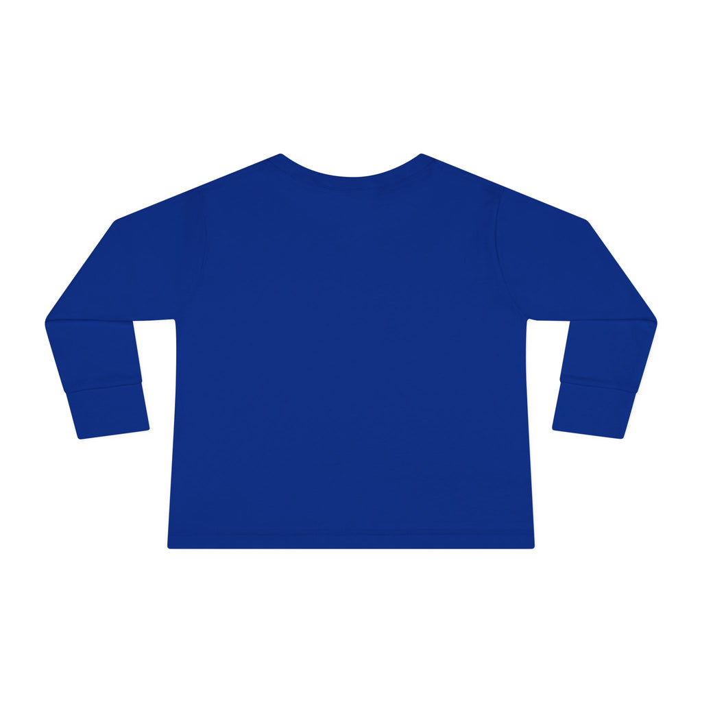 Toddlers vs Goblins Toddler Long Sleeve Tee — "Who Can Throw the Bigger Tantrums"