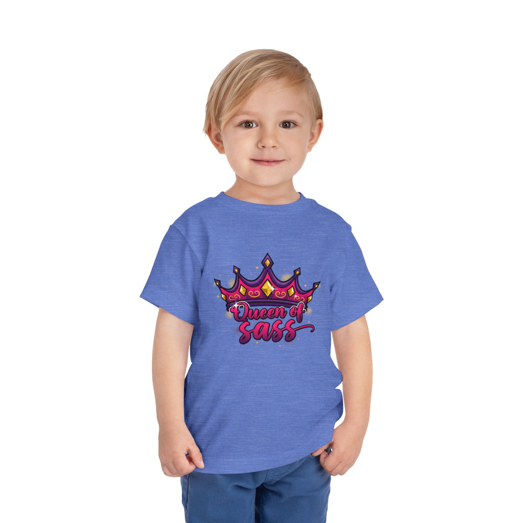 Toddler Tee — "Queen of Sass"
