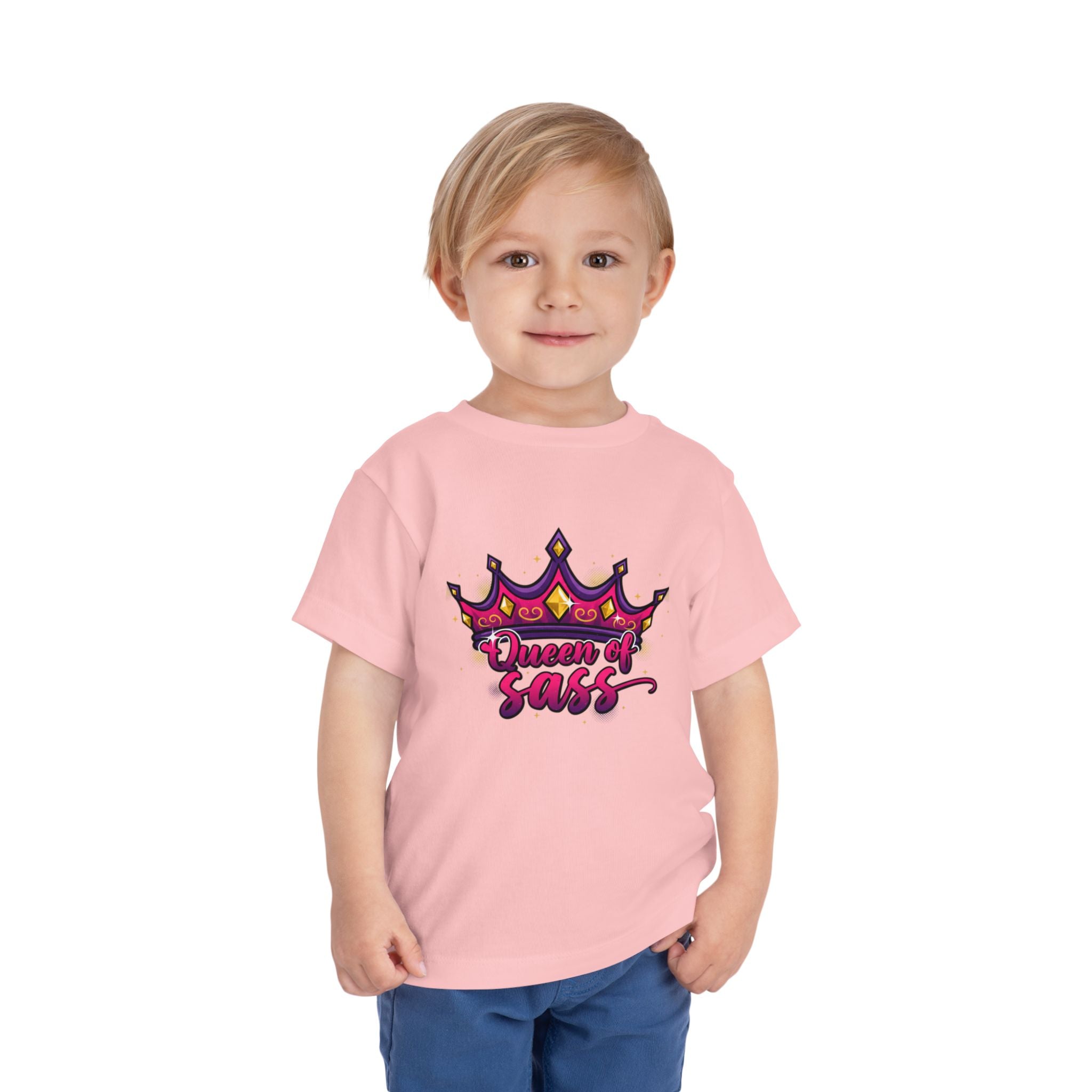 Toddler Tee — "Queen of Sass"