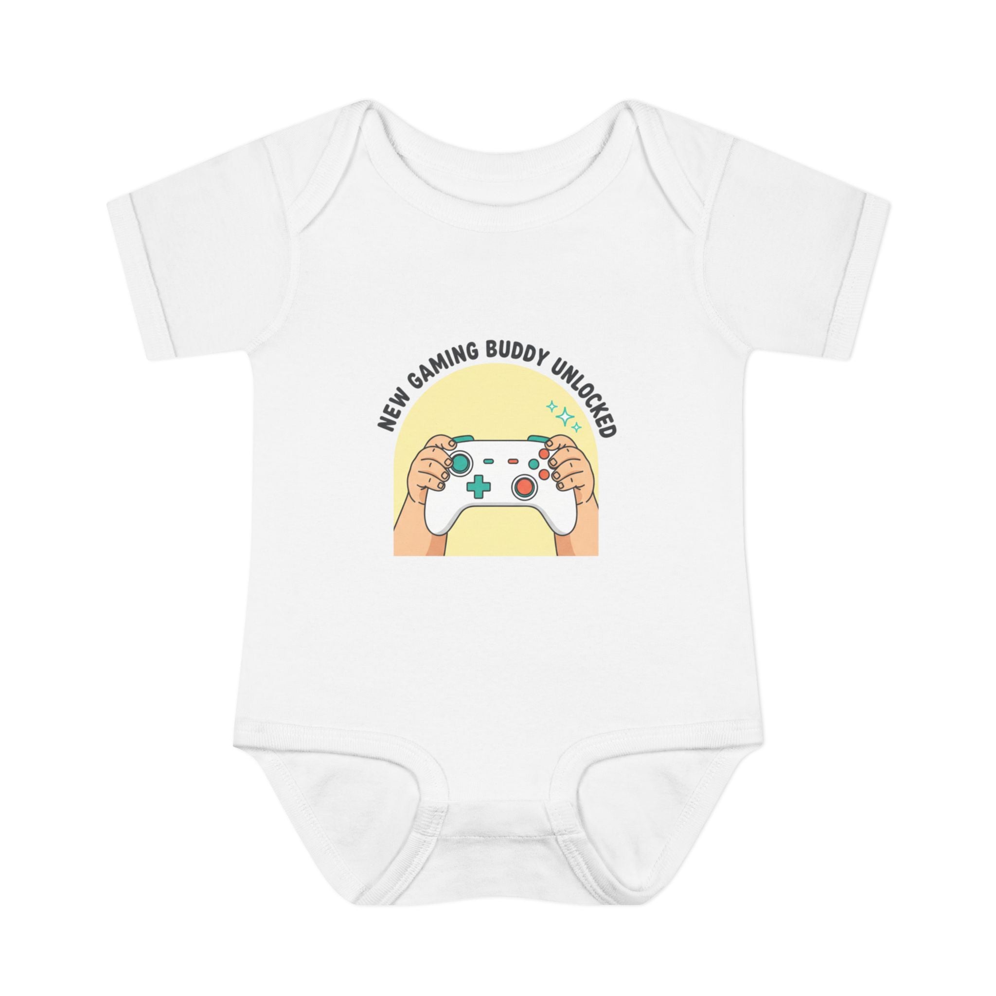 Infant Bodysuit — "New Gaming Buddy Unlocked" Baby Gamer Onesie