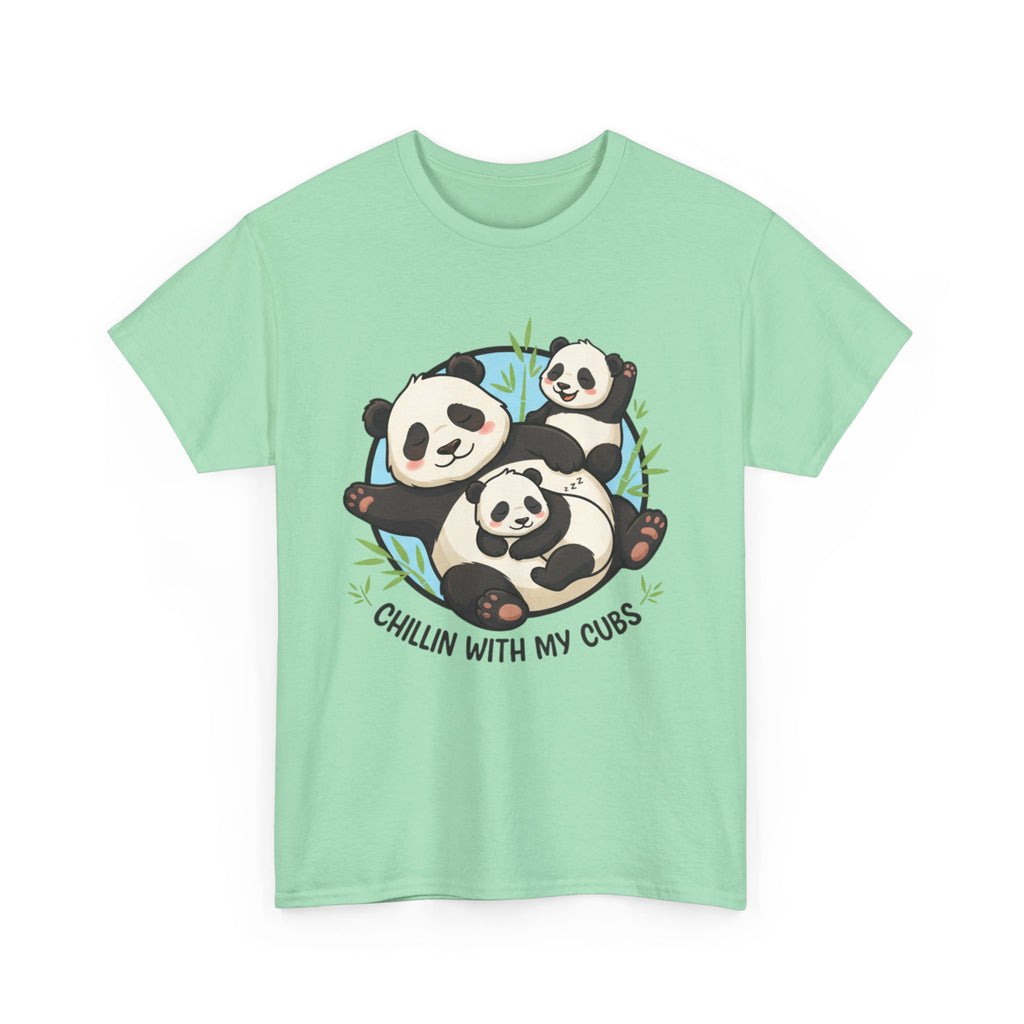 Panda Family 'Chilling with My Cubs' T-Shirt