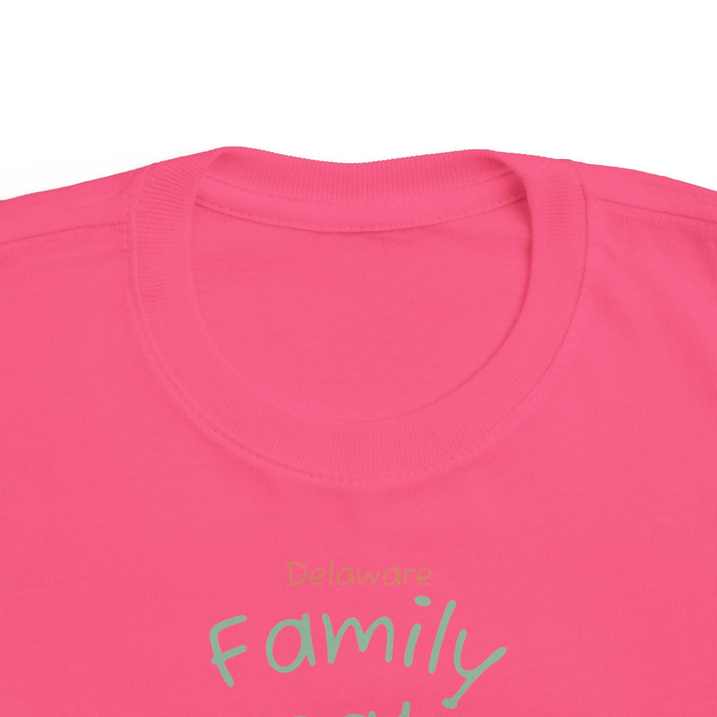 Delaware Family Vacation Toddler Tee