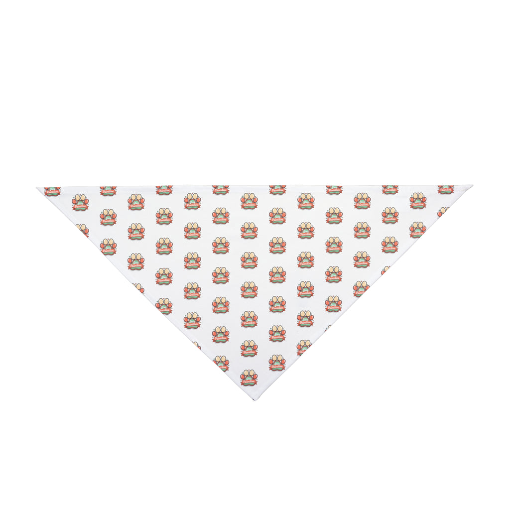 Cute Paw Print Pet Bandana