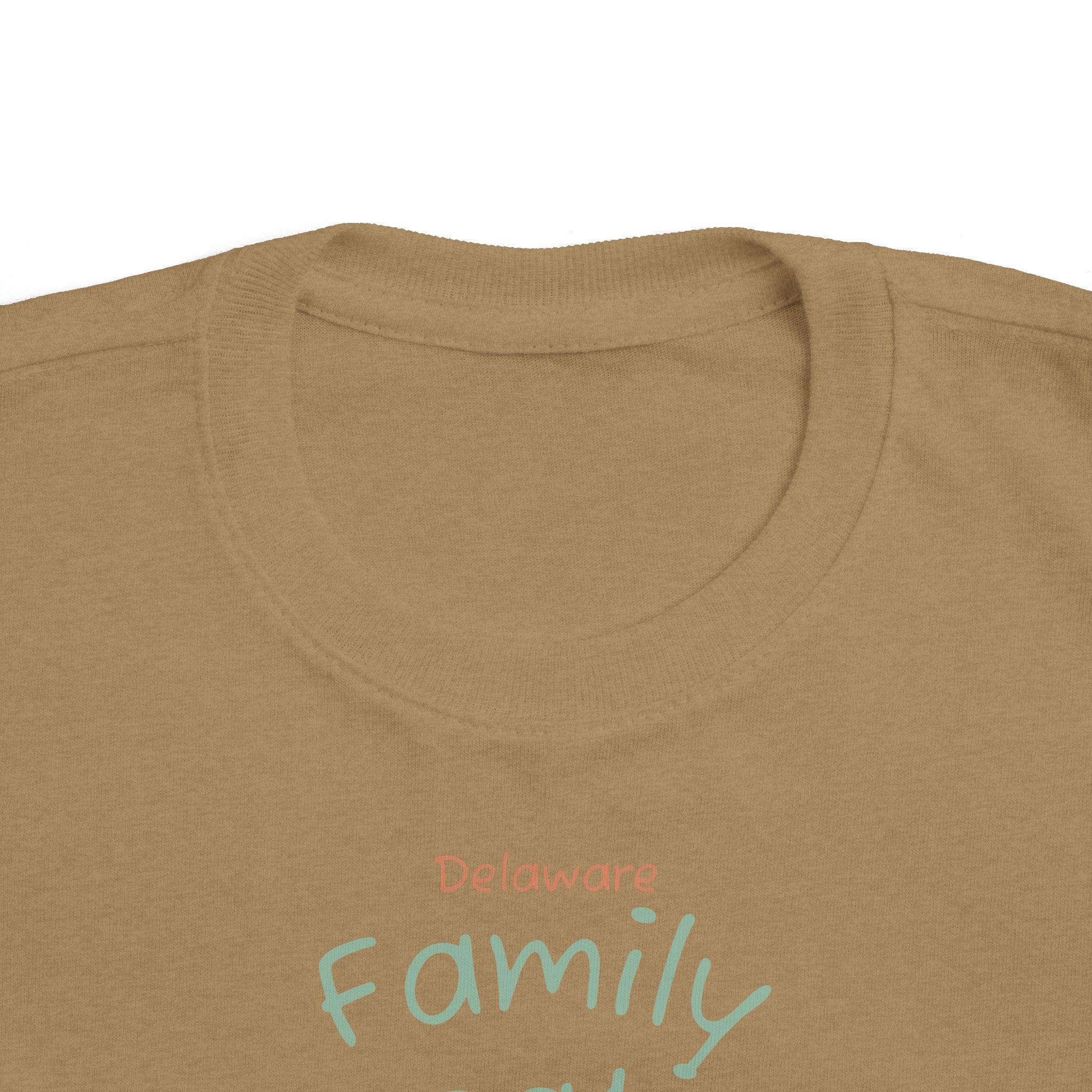 Delaware Family Vacation Toddler Tee