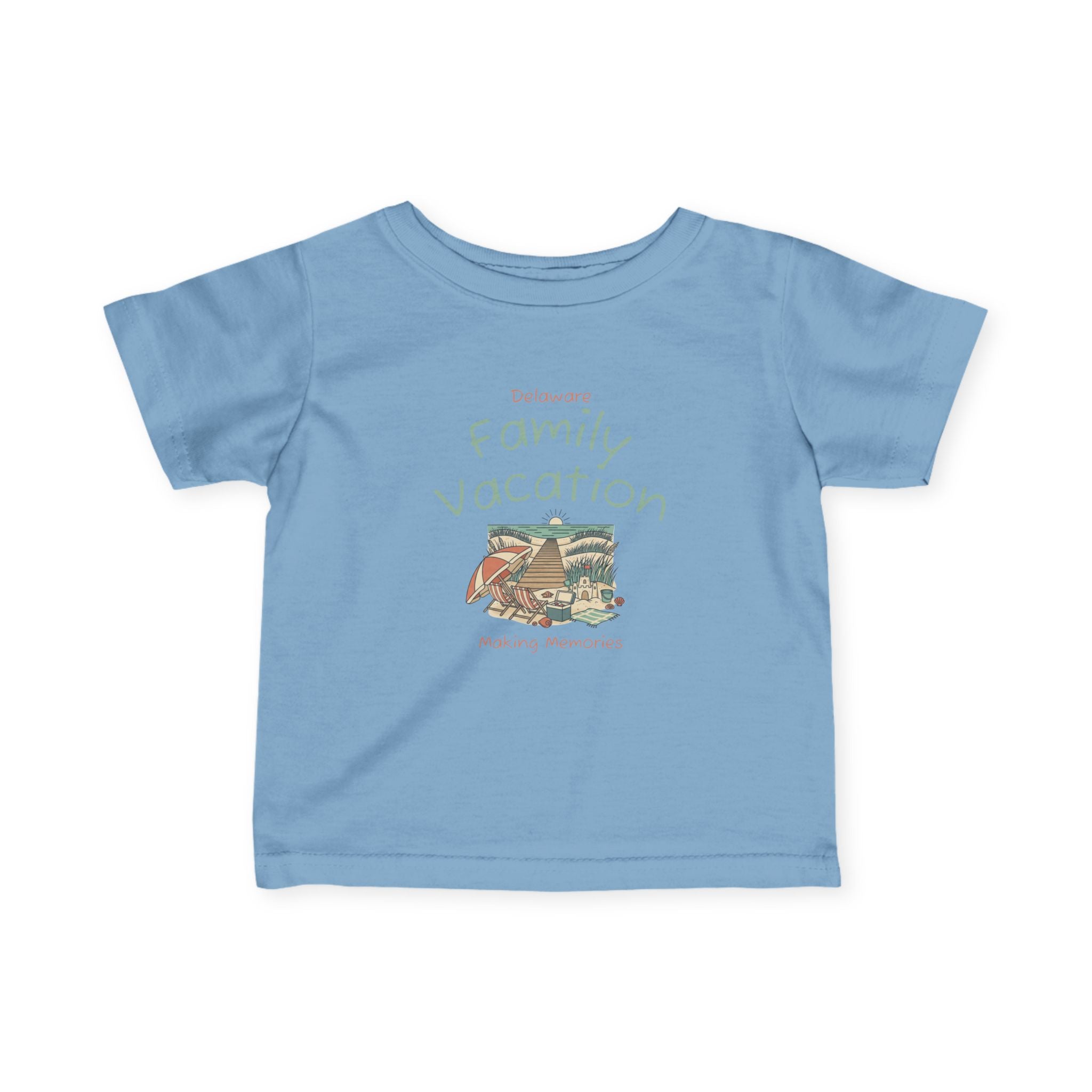 Delaware Family Vacation Infant Tee