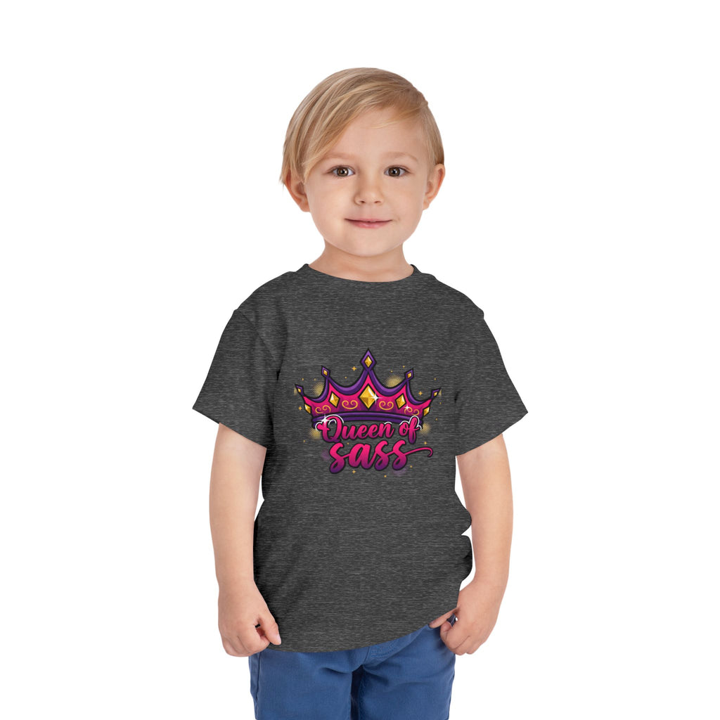 Toddler Tee — "Queen of Sass"