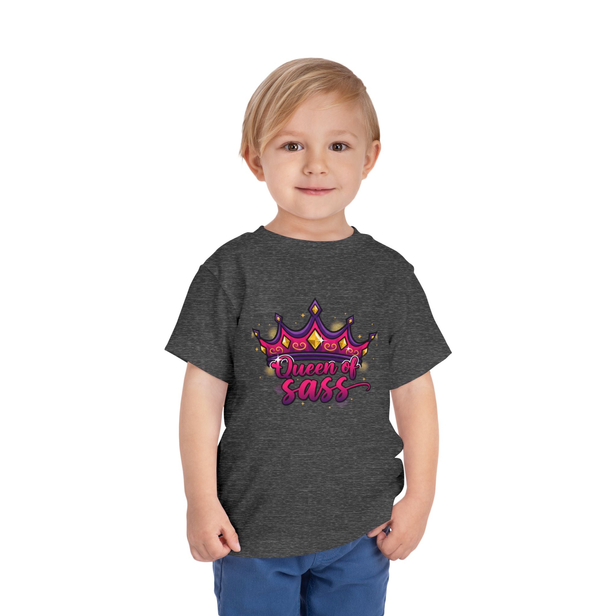 Toddler Tee — "Queen of Sass"